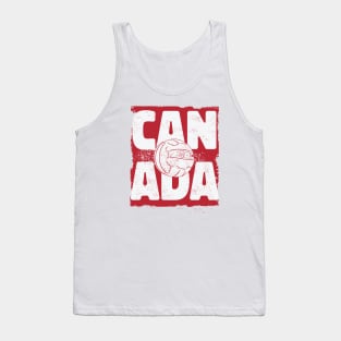 Vintage Canadian Soccer // Retro Canada Soccer Tank Top